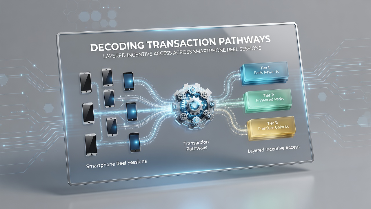 Diagram of transaction pathways linking mobile slots to live tables with incentive layers highlighted