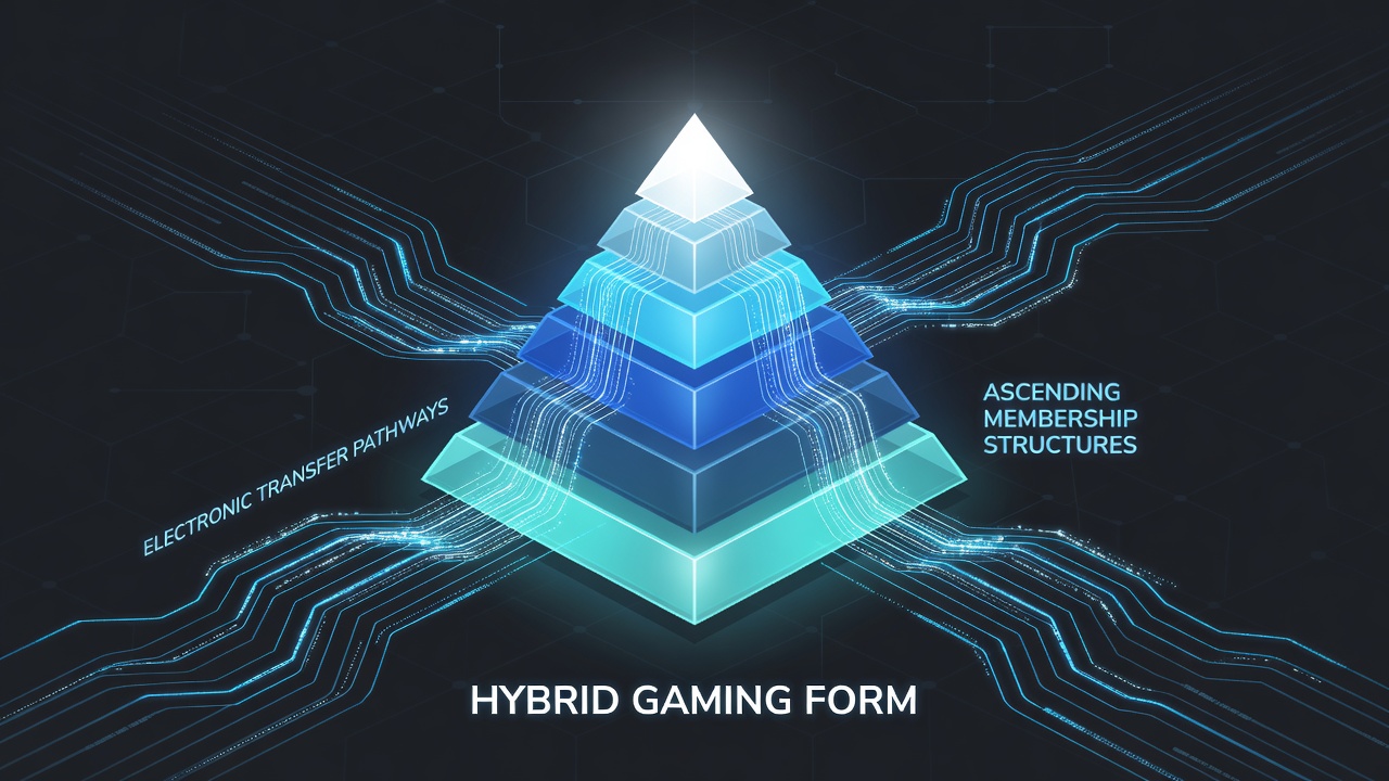 Hybrid gaming interface displaying aligned payment and membership tier updates during live and mobile play